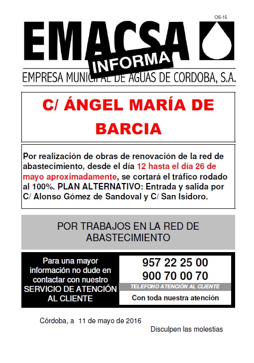 Angel maria de barcia