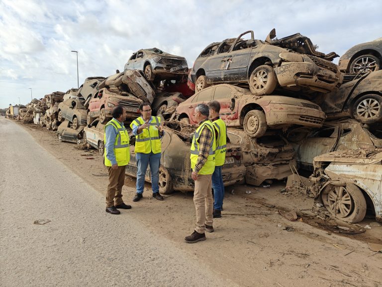 EMACSA en la zona afectada por la DANA en octubre de 2024