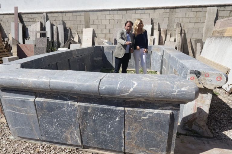 Fuente de la Magdalena, en la cantería