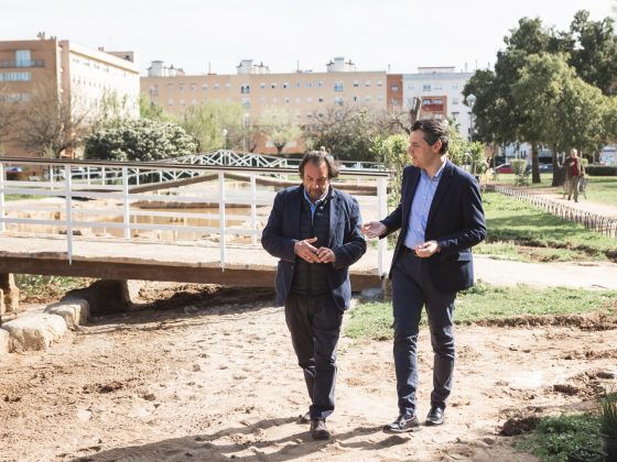 Presentación del estanque de los Jardines Elena Fortún