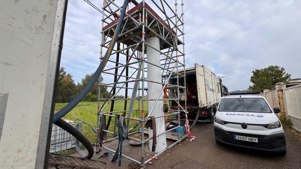 Obra del colector de Alcolea