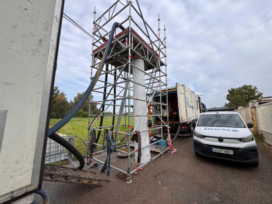 Obra del colector de Alcolea