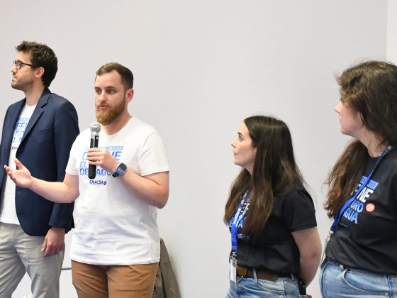 Jesús Mateos (YWP), en el I Hackathon EMACSA