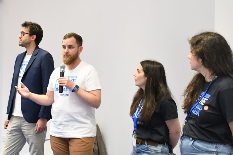 Jesús Mateos (YWP), en el I Hackathon EMACSA