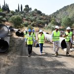 Inicio de obras de la primera conducción