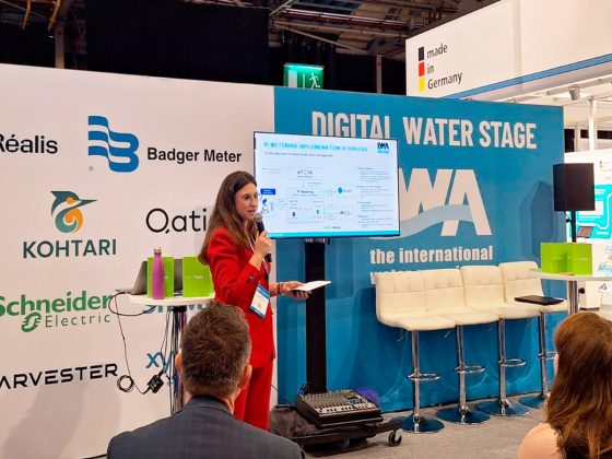 María Teresa Carrillo, en el IWA World Water Congress & Exhibition 2026