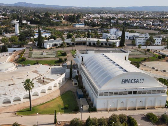 Imagen aérea de ETAP Villa Azul