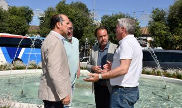 EMACSA culmina la remodelación de la fuente de Santa Teresa