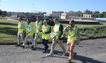 La Embajada de Dinamarca visita las plantas de EMACSA para establecer sinergias en la gestión del ciclo urbano del agua