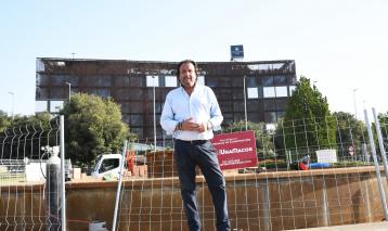 EMACSA concluirá en septiembre la rehabilitación integral de la fuente de la avenida de Vallellano